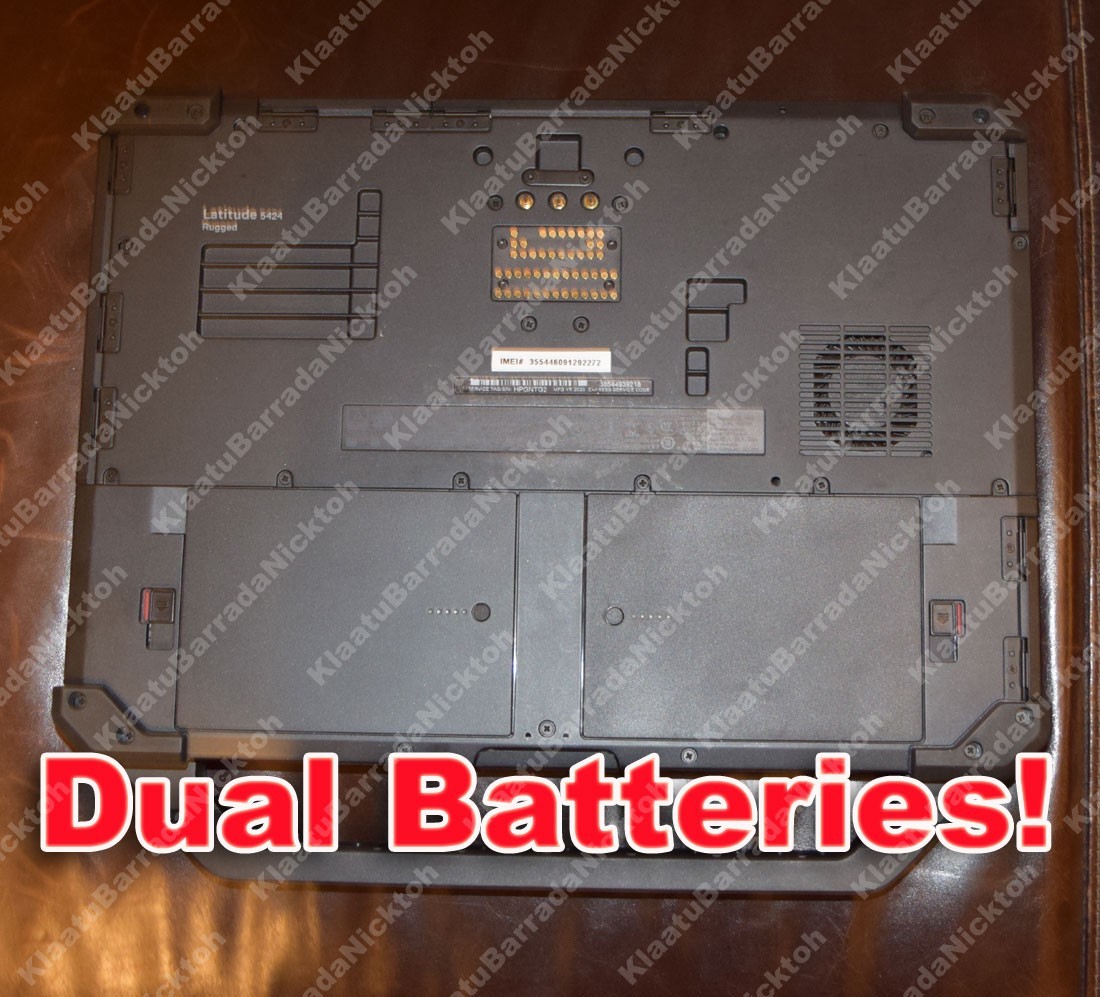 Dell Latitude 5424 Rugged Toughbook i5-8350U 1.70GHz 16G 1TB Win 11 LTE GPS DVD