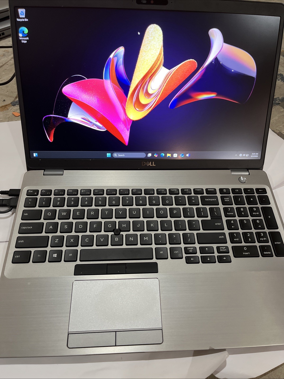 Dell Latitude 5511 Laptop Intel Core i5-10400H 2.6GHz 16GB RAM 256SSD