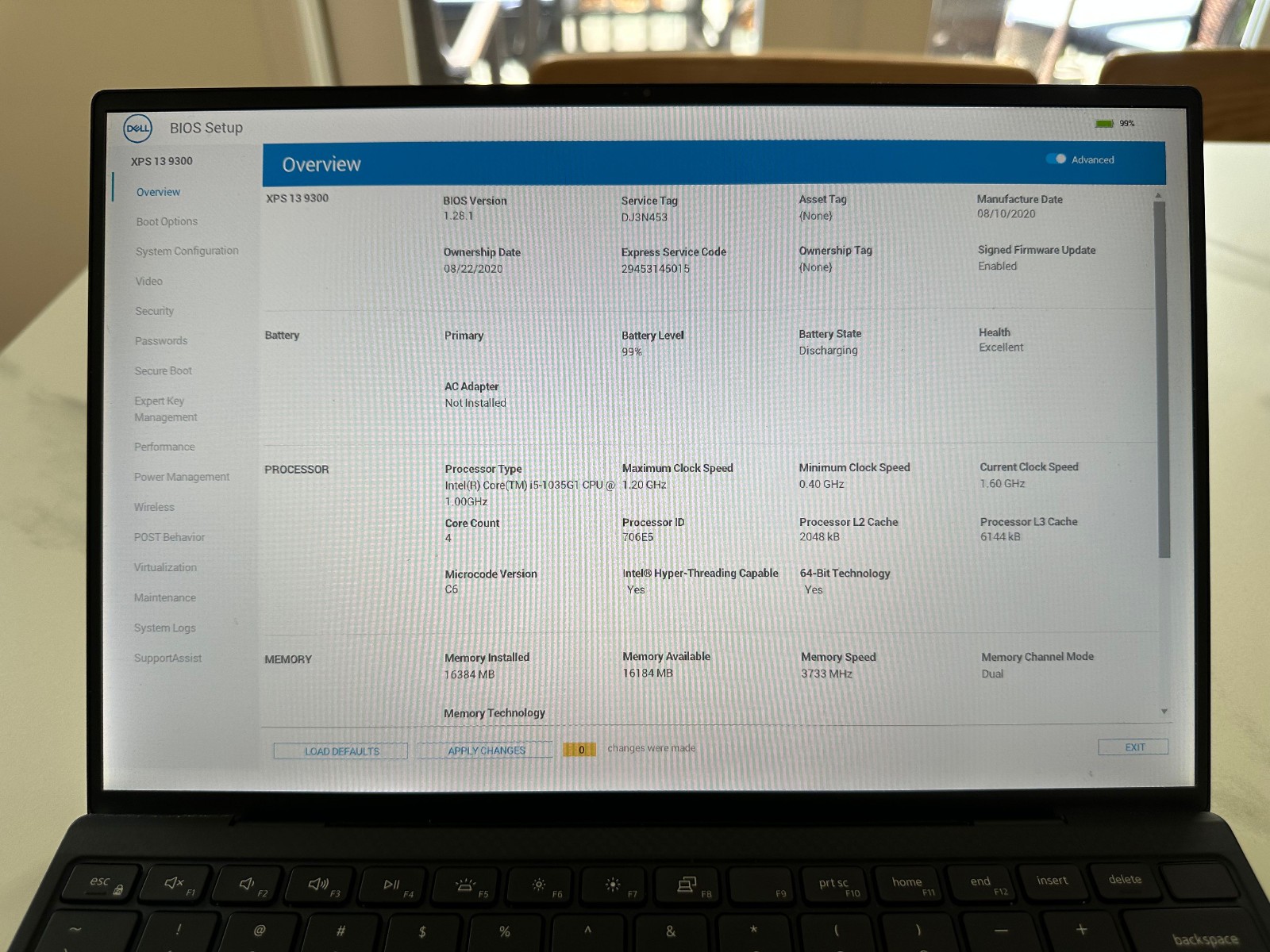 Dell XPS 13 9300 13.4″ | 256GB SSD | Intel Core i5-1035G1 | 16GB RAM