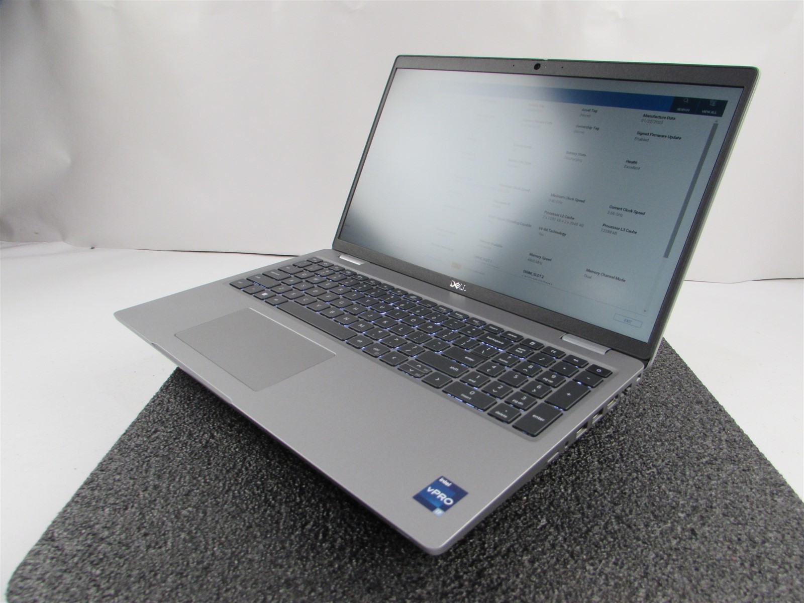 DELL PRECISION 3570 1920X1080 FHD CORE I7-1265U 512GB SSD 16GB RAM T550 NO O.S