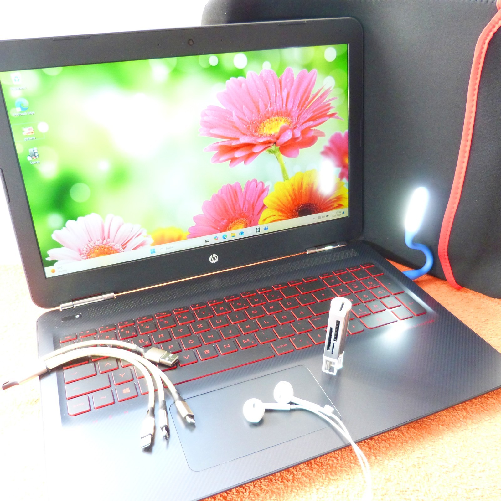 HP OMEN AX ULTRABOOK 15″ FULLHD GTX 4GB GAMING l SSD Windows 11 l QUAD i7