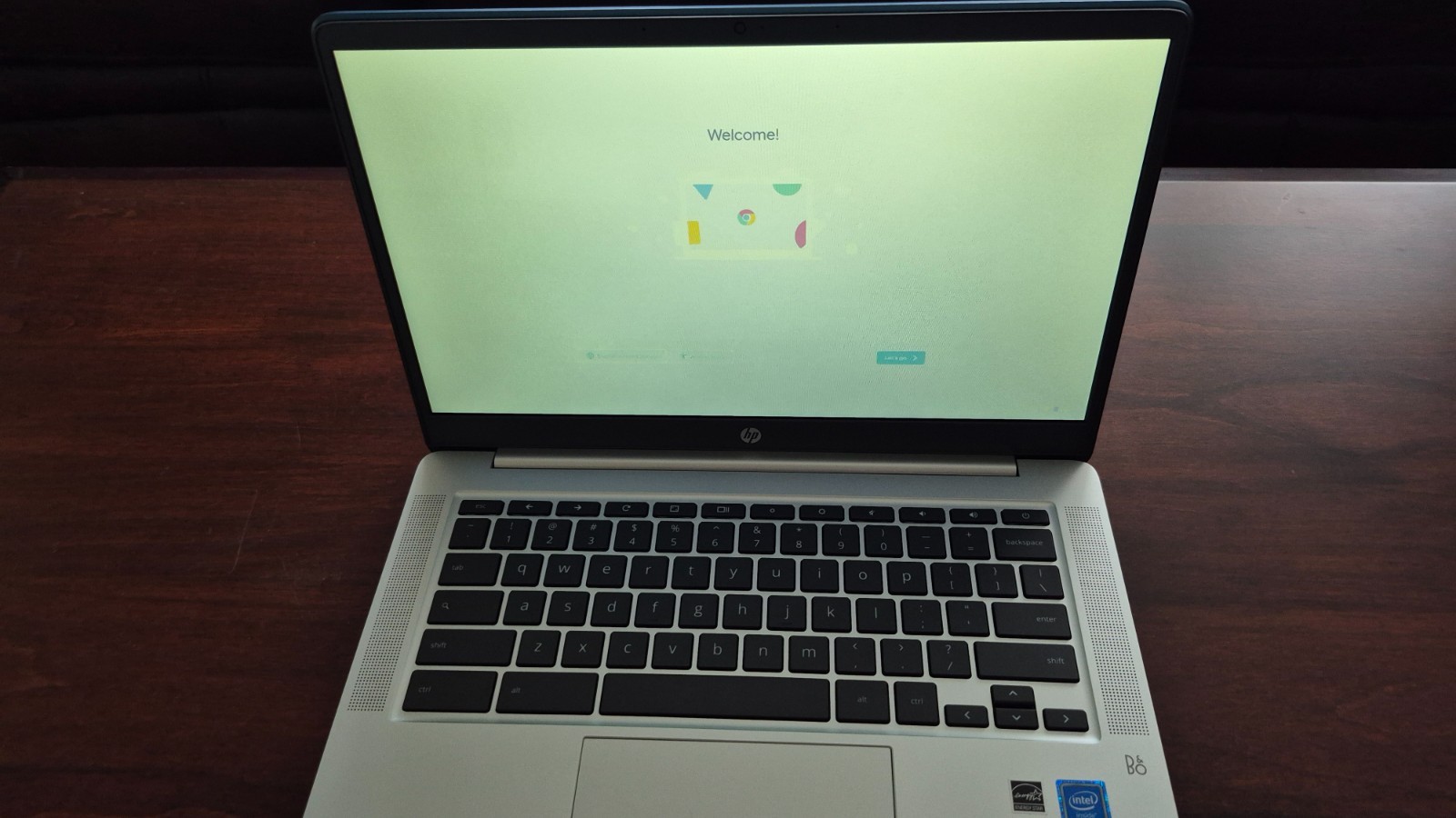 HP Chromebook 14a-na0011ds 14 Inches HD Touchscreen Laptop – Forest Teal 3P510UA