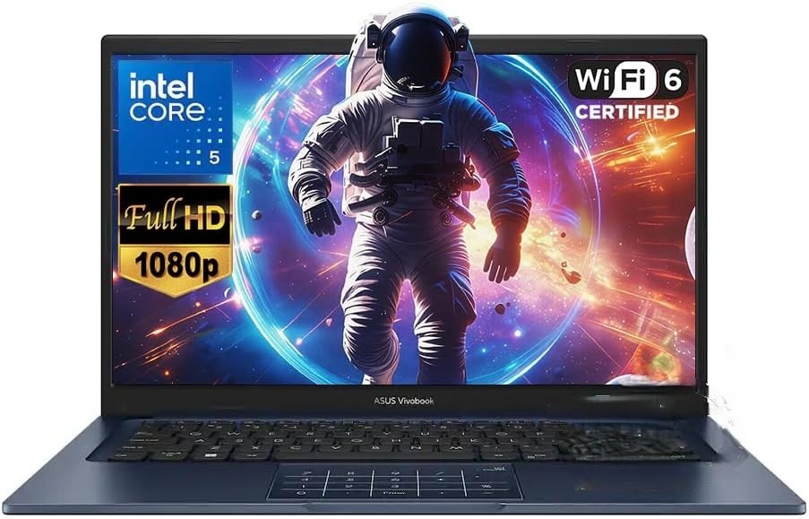 NEW Asus Vivobook AI 2026 14″ Full HD Business laptop, Intel 10-Core 5-120U