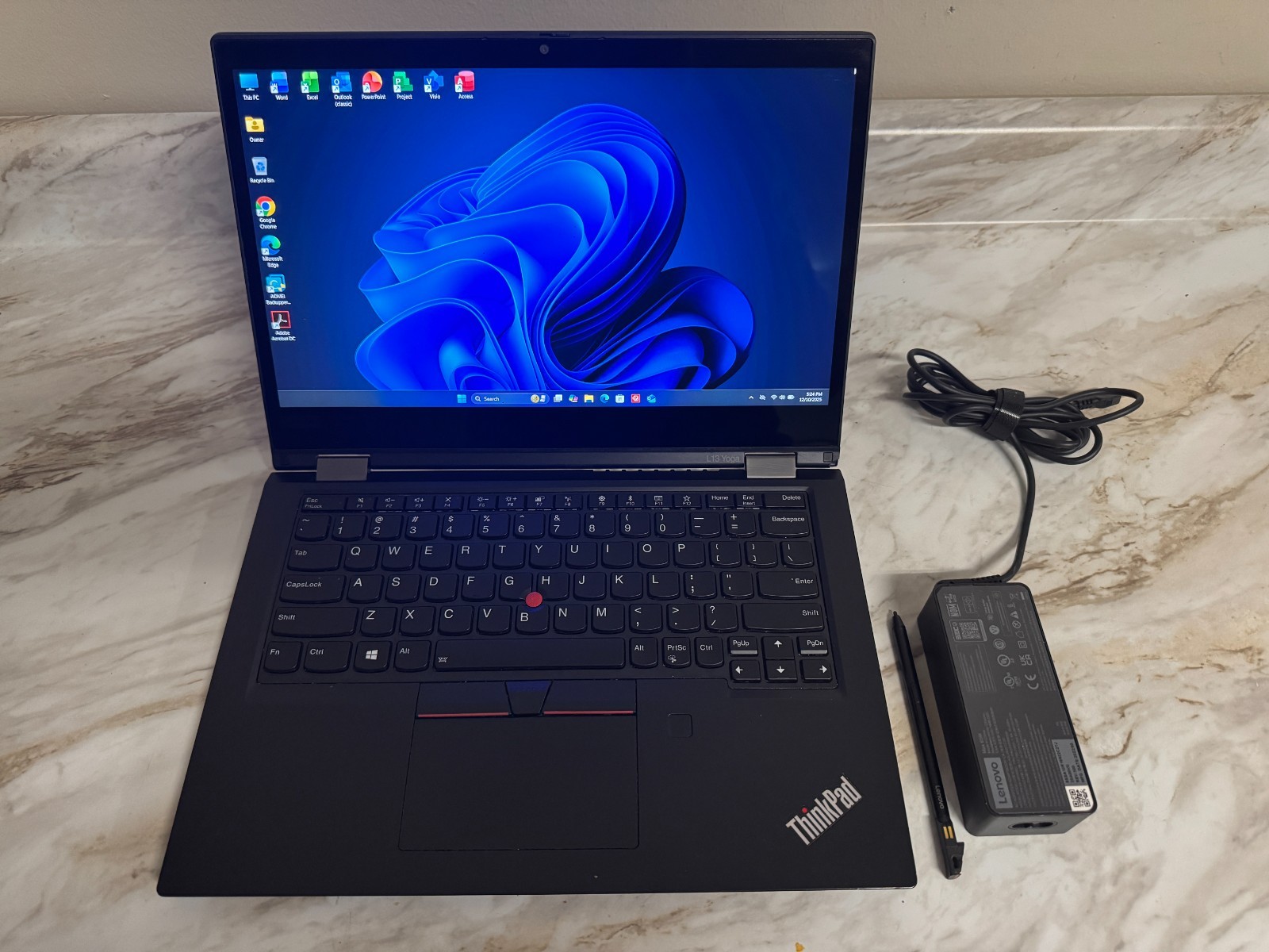 Lenovo Thinkpad L13 Yoga 2-IN-1 Touch Laptop – intel i5 – 8GB RAM 256GB SSD W11P