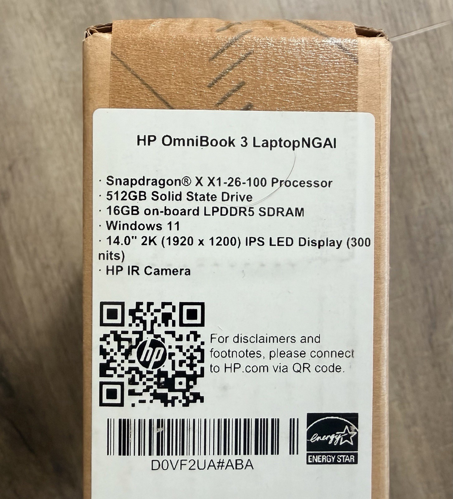 HP – OmniBook 3 – 14″ 2K Touchscreen Laptop – Snapdragon X – 16GB RAM, 512GB SSD