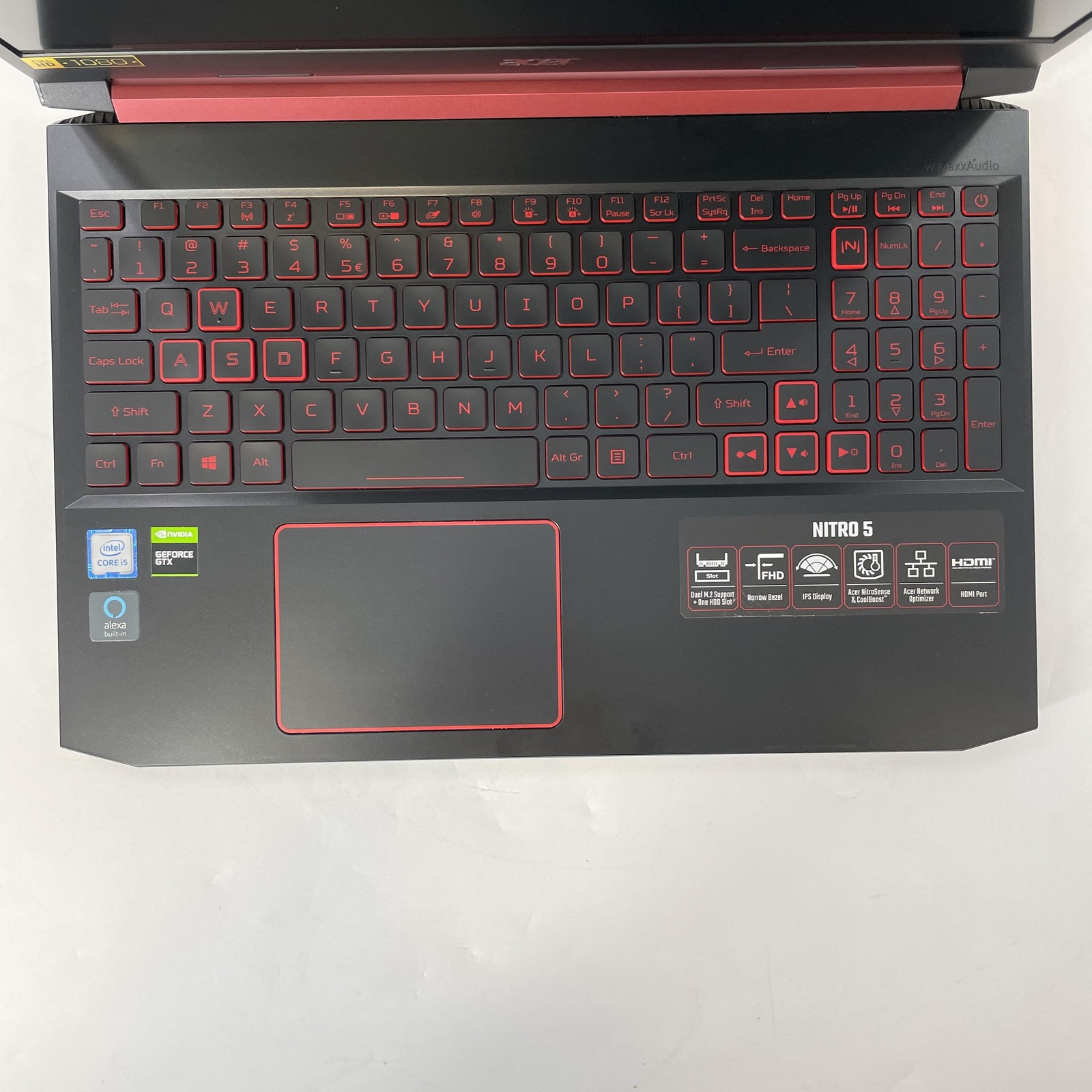 Acer Nitro 5 15.6 Black FHD i5-9300H 2.40GHz 8GB 256GB SSD GTX 1650