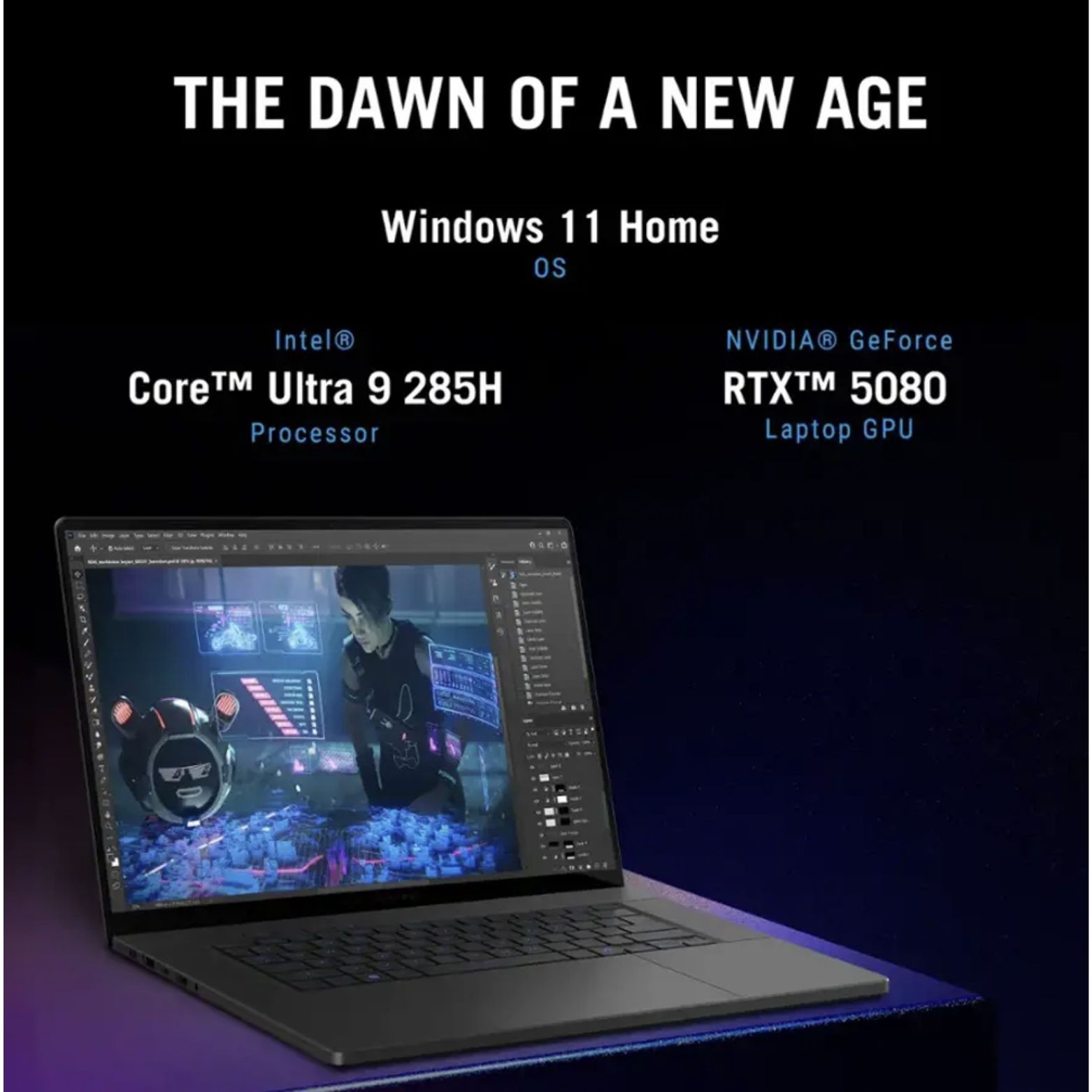 ASUS ROG Zephyrus 16″ WQXGA Intel Ultra 9-285H 32GB 2TB SSD RTX 5080 W11H Laptop