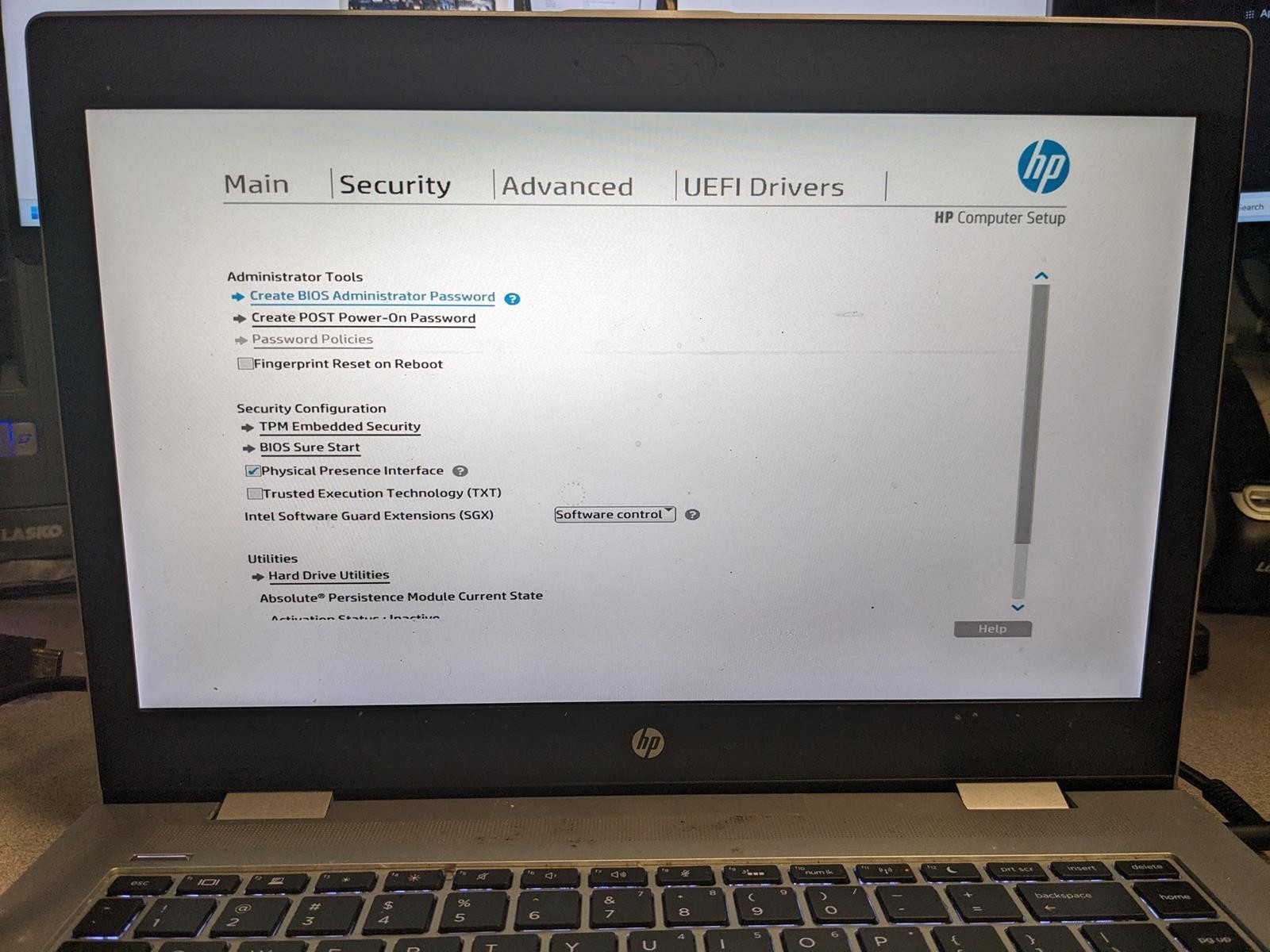 HP PROBOOK 640 G4 i5-8350U @ 1.70GHz, 8GB RAM, NO HDD/OS