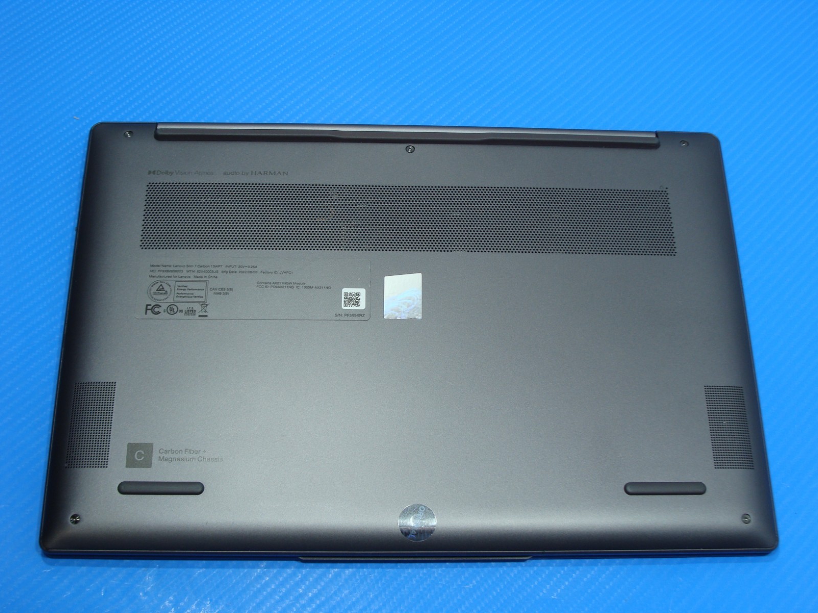 Lenovo Slim 7 Carbon 13IAP7 13.3″ WQXGA TOUCH i7-1260P 2.1GHz 16GB 1TB W11H +PA