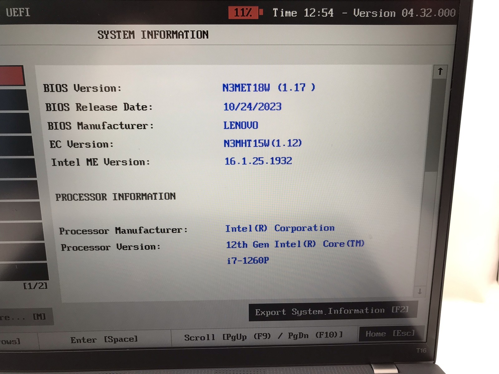 LENOVO THINKPAD T16 GEN 1 16″ i7-1260P 16GB RAM 512GB SSD *GRADE D*