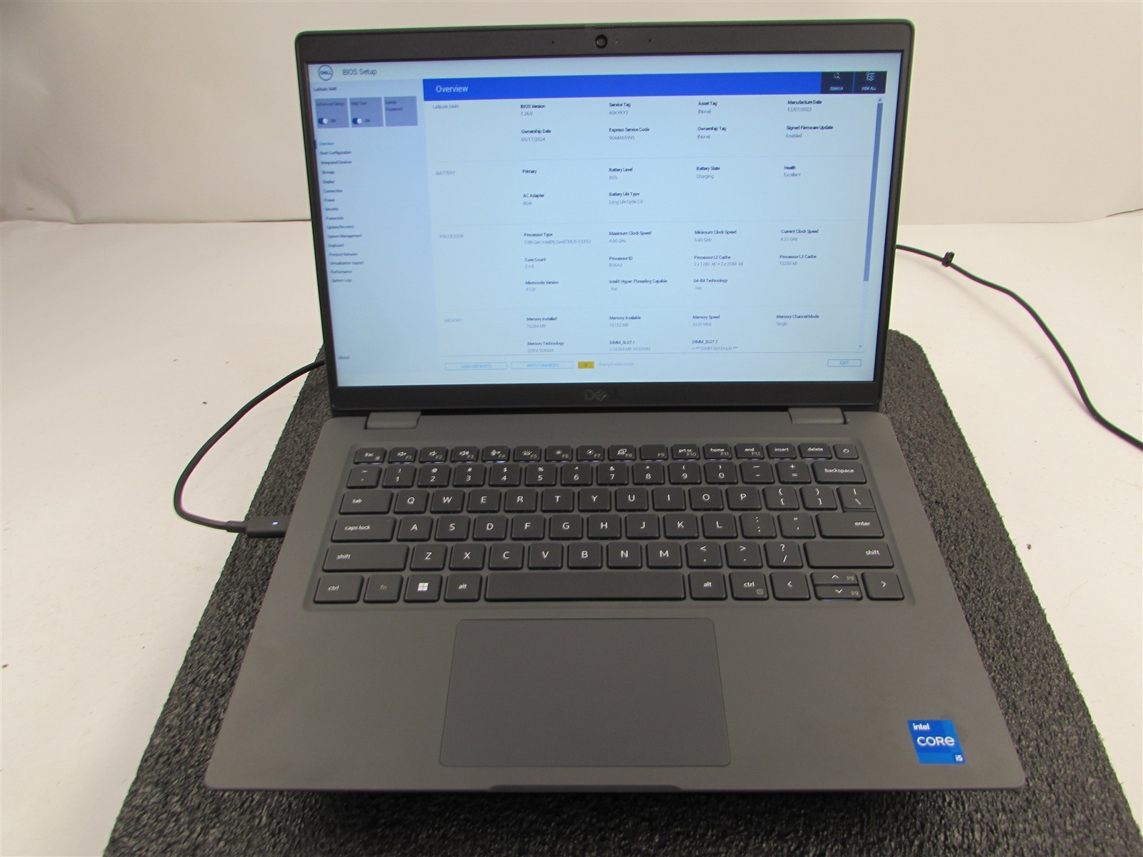DELL LATITUDE 3440 1366X768 14″ CORE I5-1335U 256GB SSD 16GB RAM NO O.S