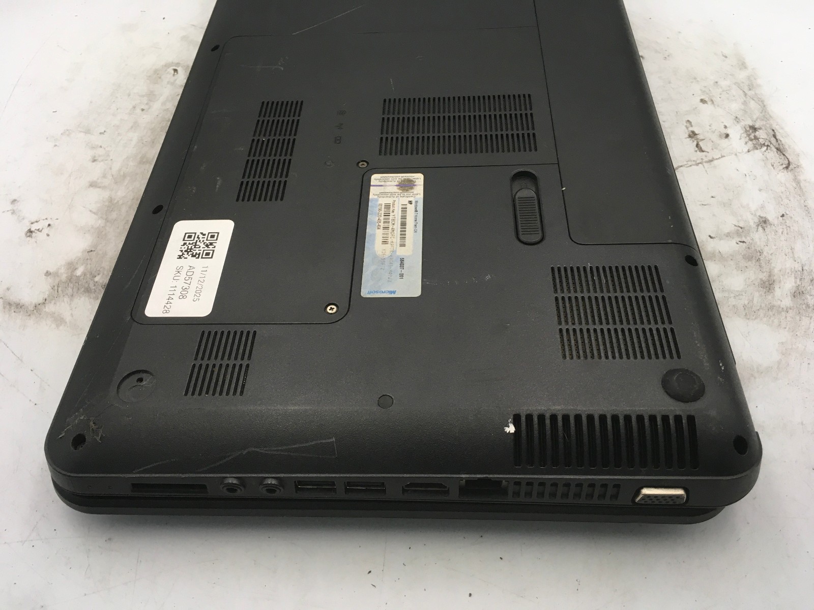 HP PAVILION G6 1D16DX – BOOTS TO BIOS – INTEL PENTIUM B940 – 4GB RAM – READ – BB