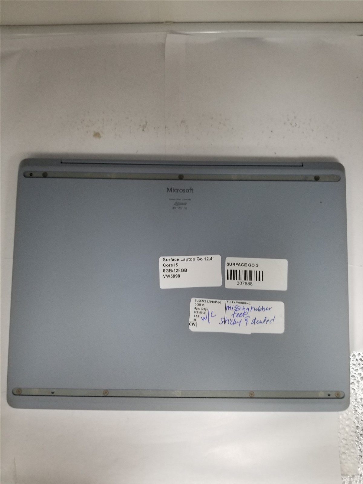 Microsoft Surface Go Core i5 12.4″ 8GB/128GB Blue Reduced Price VW5898