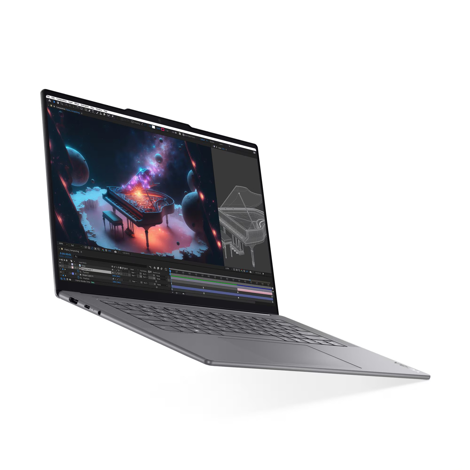 Lenovo Yoga Slim 7 15Ill9 15.3″ Ultra 7 256V 16GB 1TB SSD W11H (French/English)