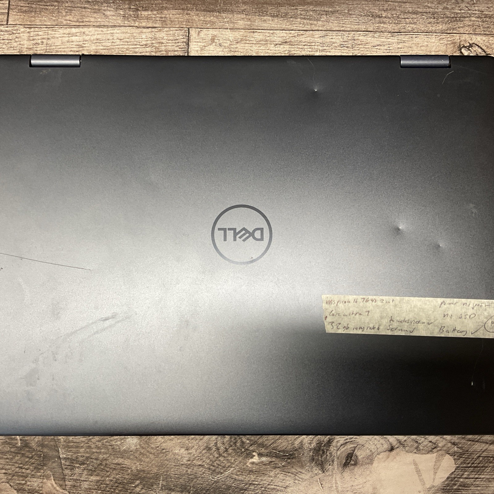 Dell Inspiron 16 7640 2-in-1 / Core Ultra 7 / 32GB / No POST / No SSD / M5