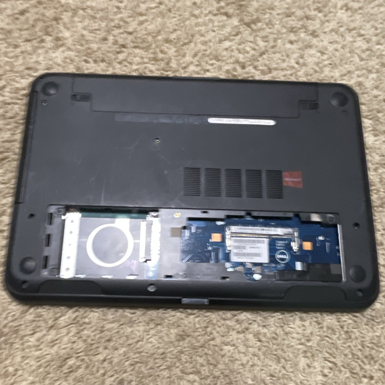 Dell 15″ Black Notebook Laptop Intel Integrated Graphics no hhd/ram