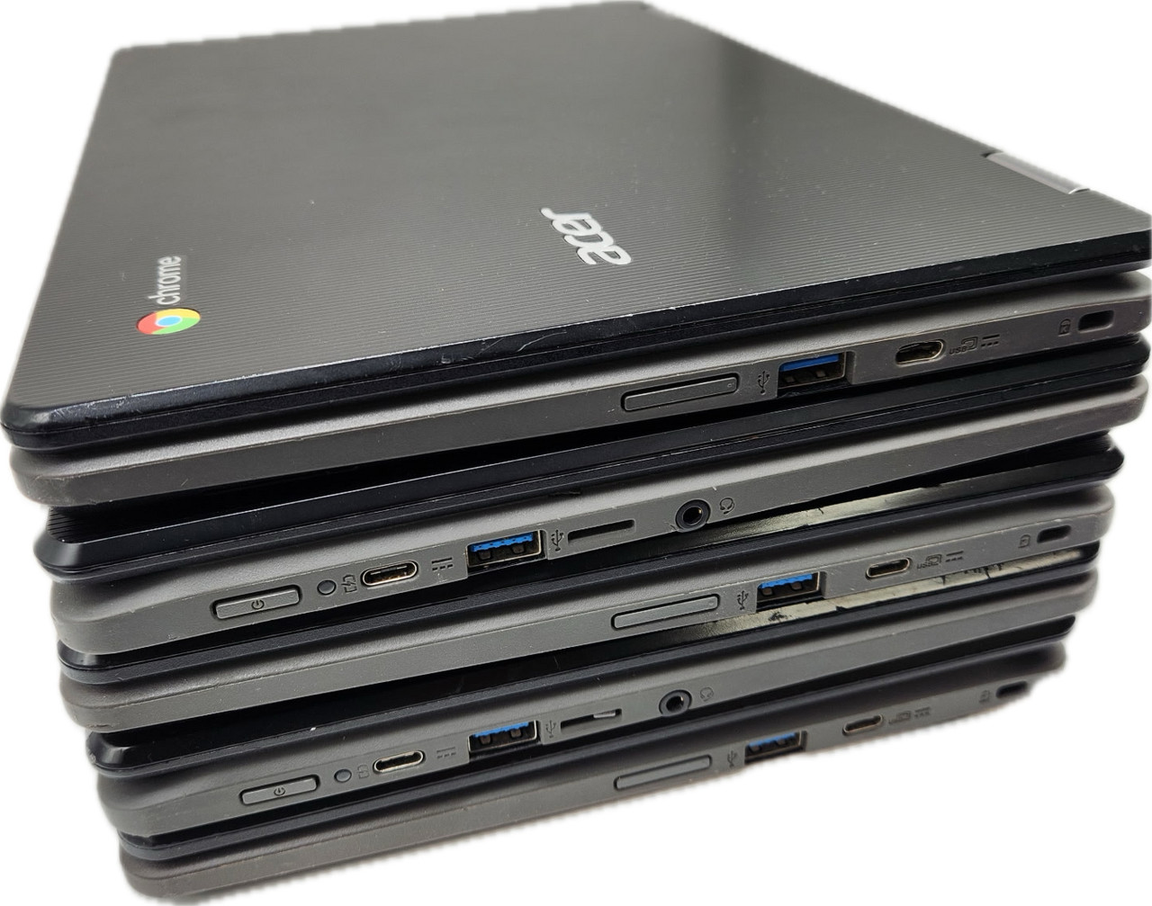 Set of Five Acer Chromebook Spin 11 R751T 2-in-1 w/Charger [Used / Tested]