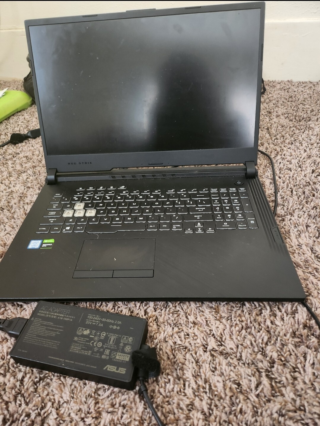 ASUS ROG Strix G17 Notebook/Laptop 17.3 in Black – G713RCRS73