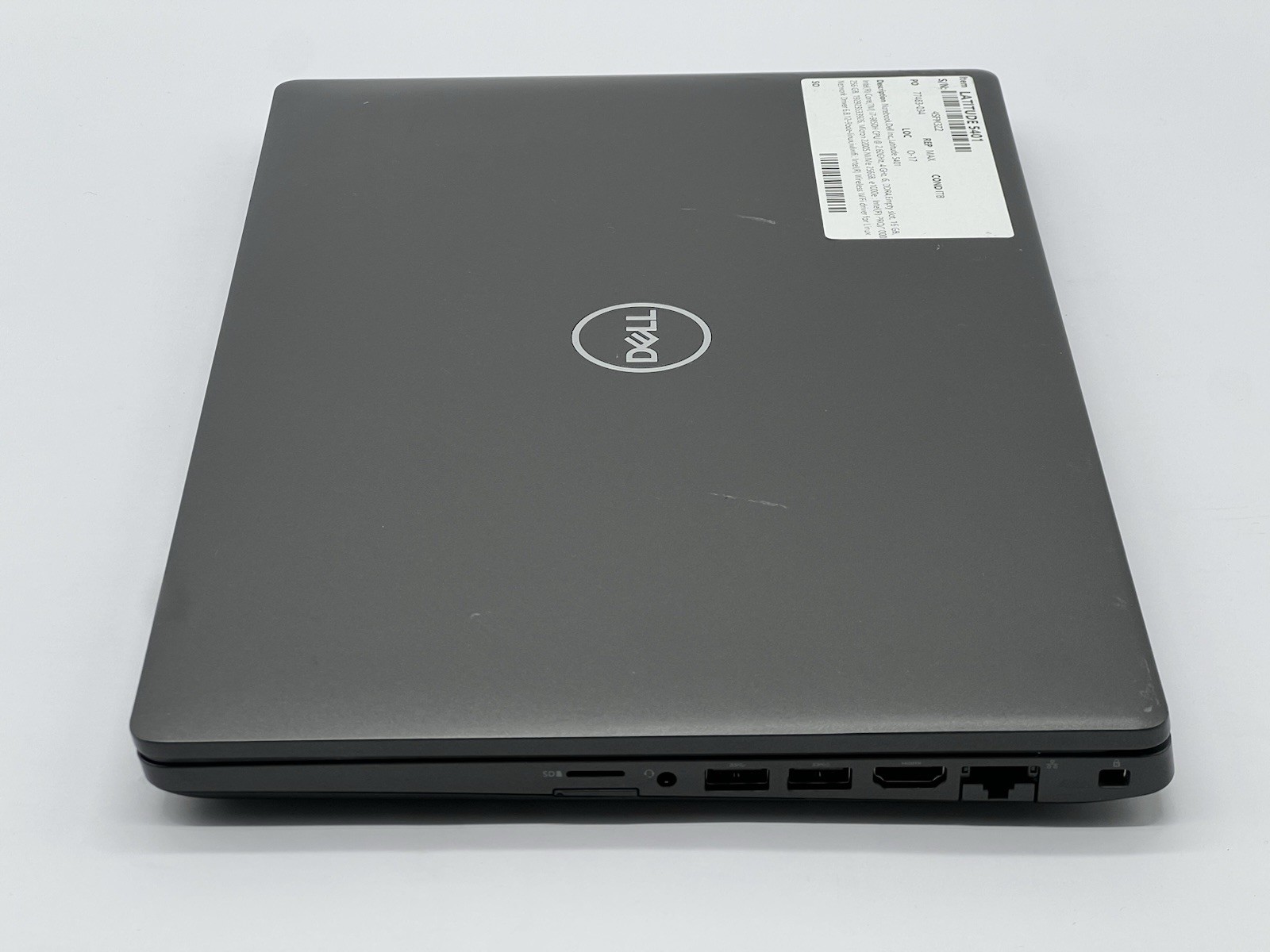 Dell Latitude 5401, i7-9850H CPU, @ 2.60GHz, 16GB RAM, 256GB NVMe-No OS/AC