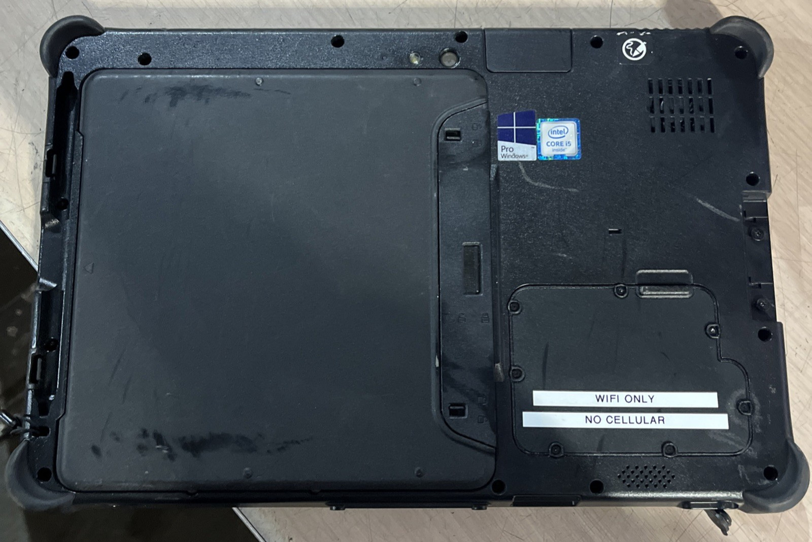 GETAC F110 INTEL CORE I5 8GB RAM NO HD