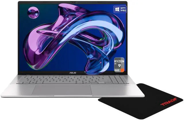 Asus Vivobook S16 AMD Ryzen AI 9 465 32GB RAM 1TB PCIe SSD 16 in WUXGA Touch