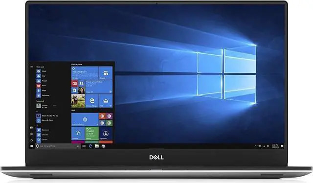 Dell XPS 15 7590 15.6 in Touch 32GB RAM 1TB SSD Core i7-9750H W10 Home Silver