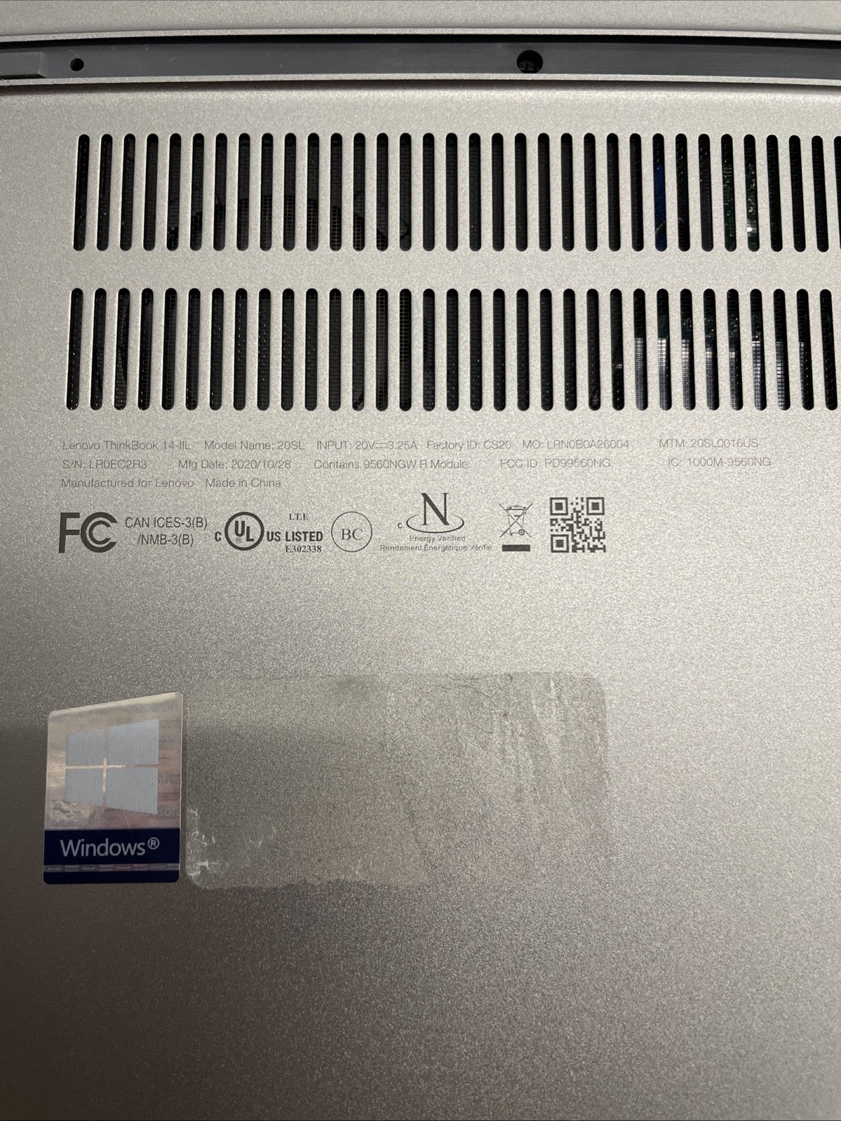 lenovo thinkbook 14-iil 20sl (20SL0016US)