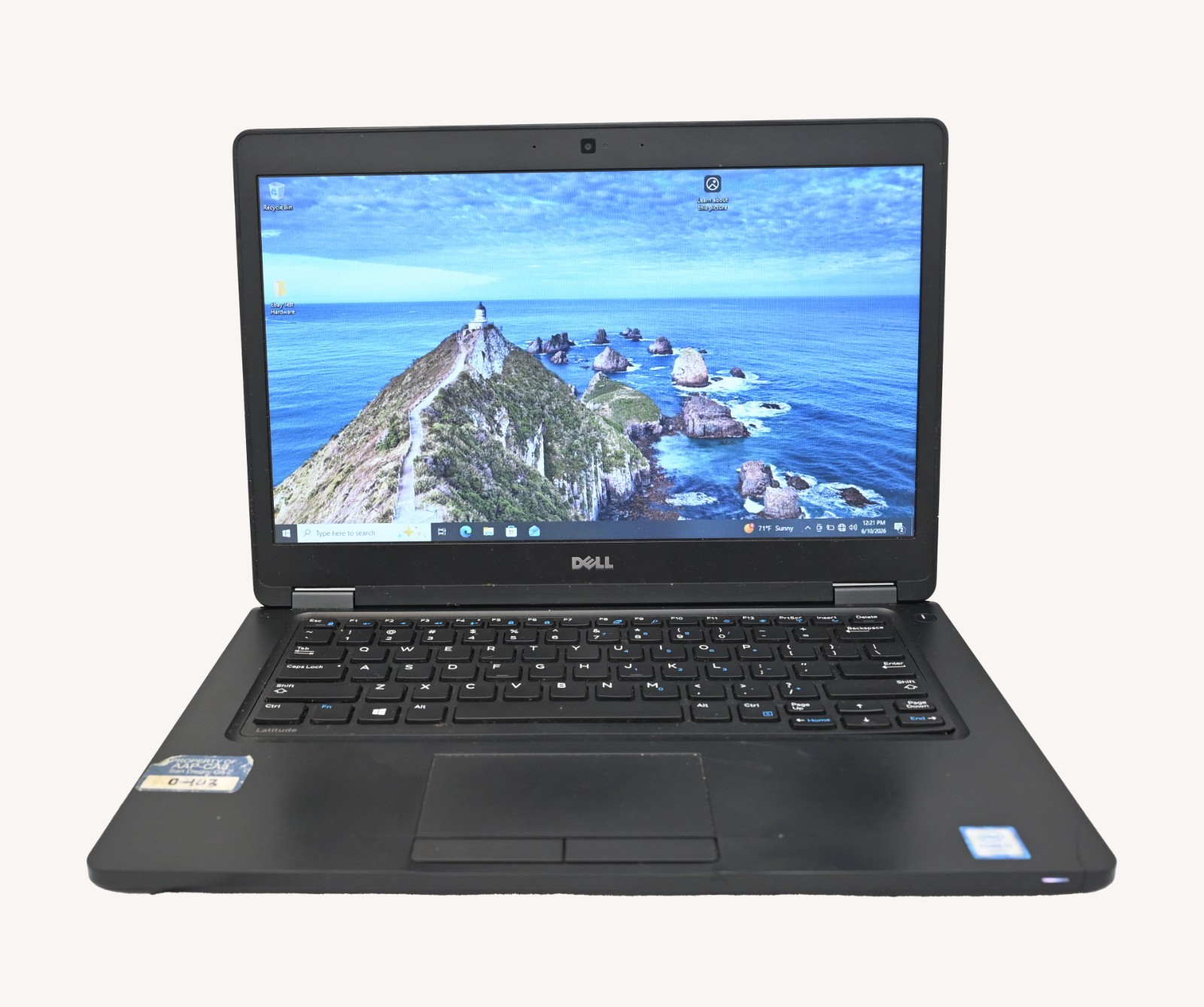 Dell Latitude 5480 i7-6600u 2.6GHz 8GB RAM 128GB SSD Windows 10 Pro