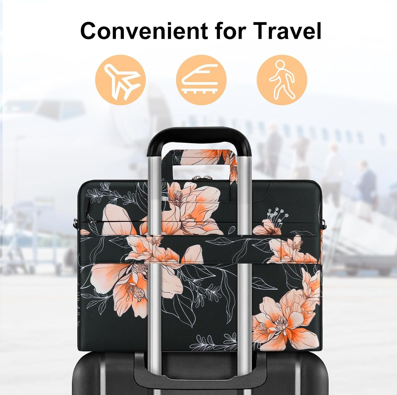 Laptop Bag for Women, 15.6 inch Computer Bags Compatible with MacBook Pro 16 inc