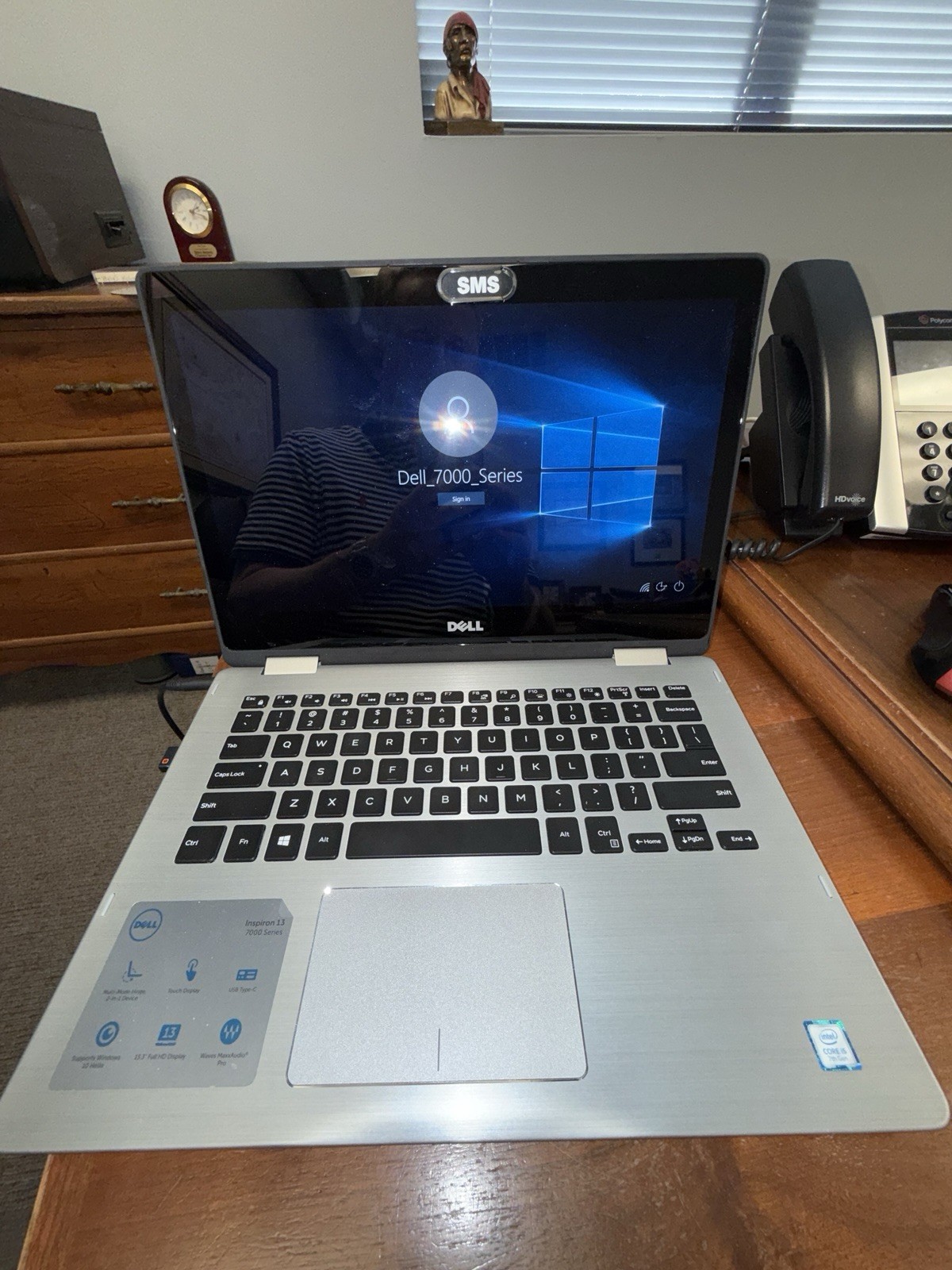 Dell Inspiron 13 7000 13 inch (256GB, Intel Core i5 7th Gen) 2 in 1 Touchscreen