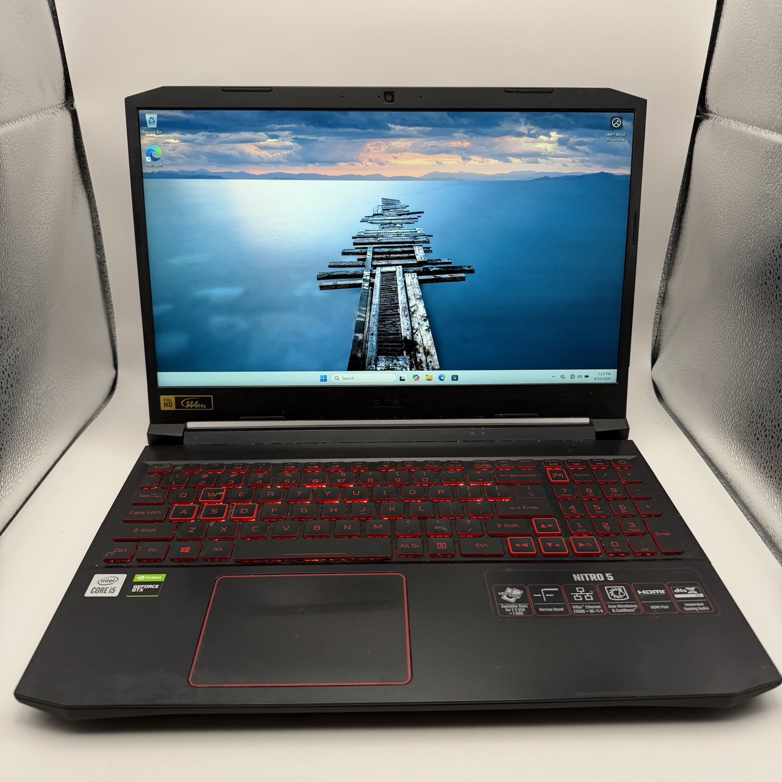 Acer Nitro 5 AN515-55 10th Gen I5 16GB RAM 256GB GTX 1650