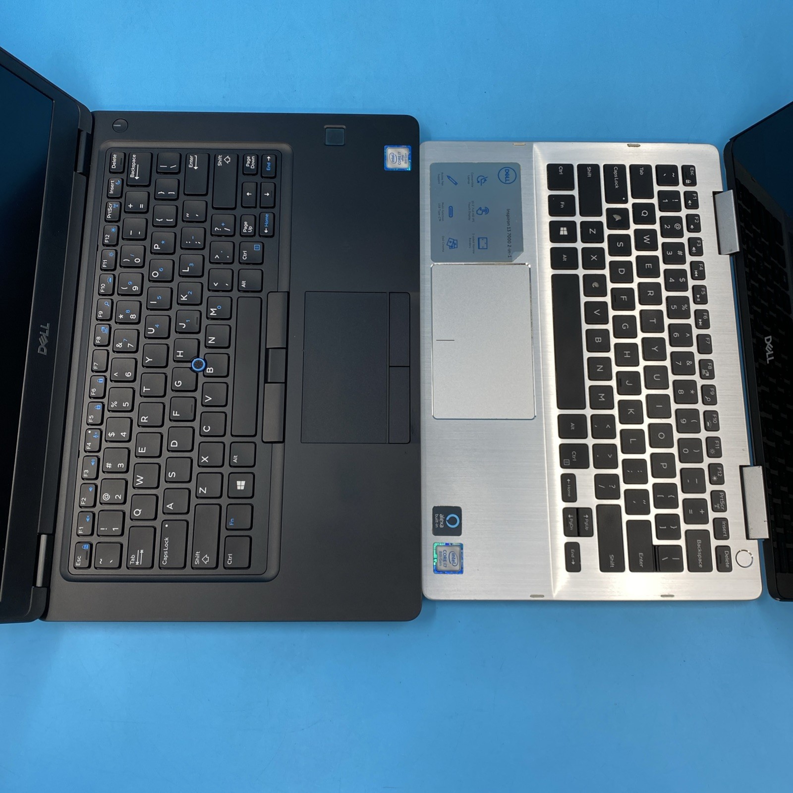 (LOT OF 2) Dell Laptops | i7 8th Gen | 16GB RAM | NO DRIVE | NO OS