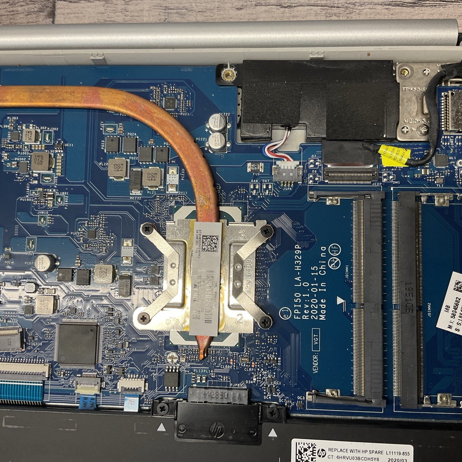 Lot of 3 HP Laptop 15 / i3 10th Gen / No RAM / Parts Repair / P15
