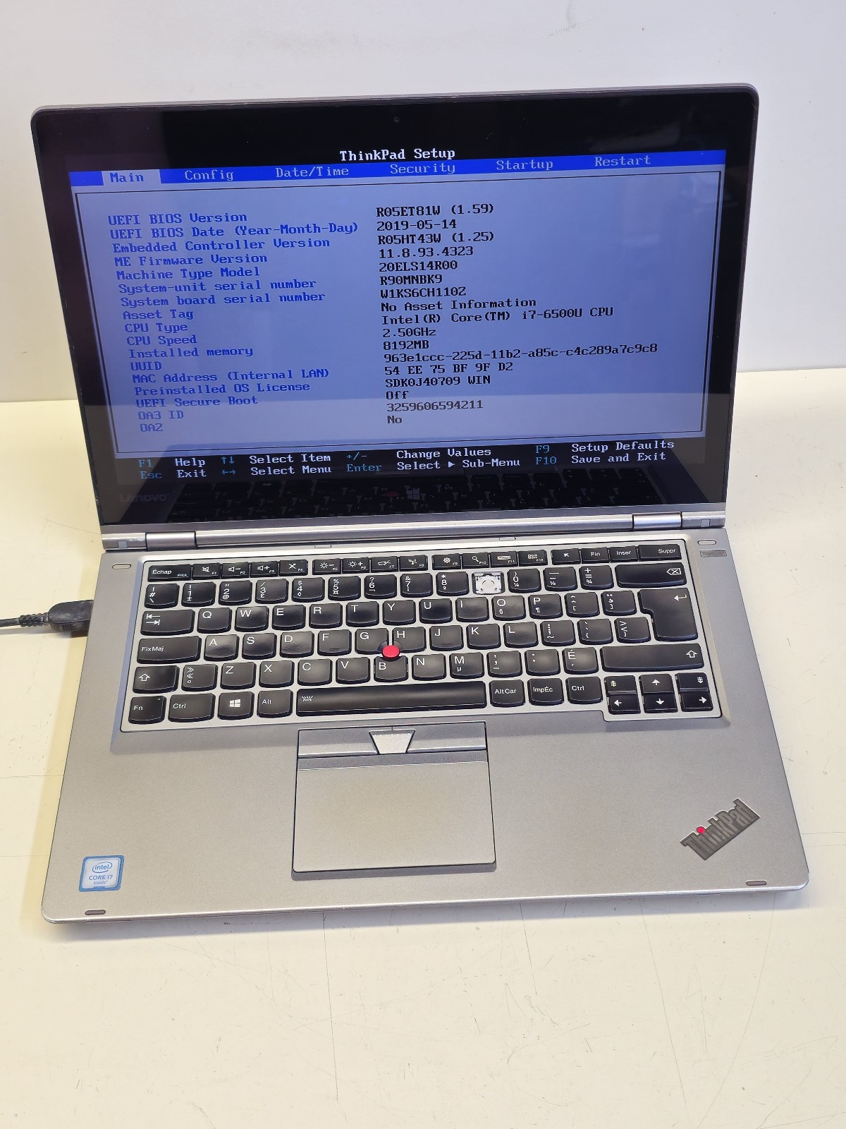 Lenovo 14″ 2-in-1 ThinkPad Yoga 460 i7-6500U 8GB NO SSD PARTS/REPAIR
