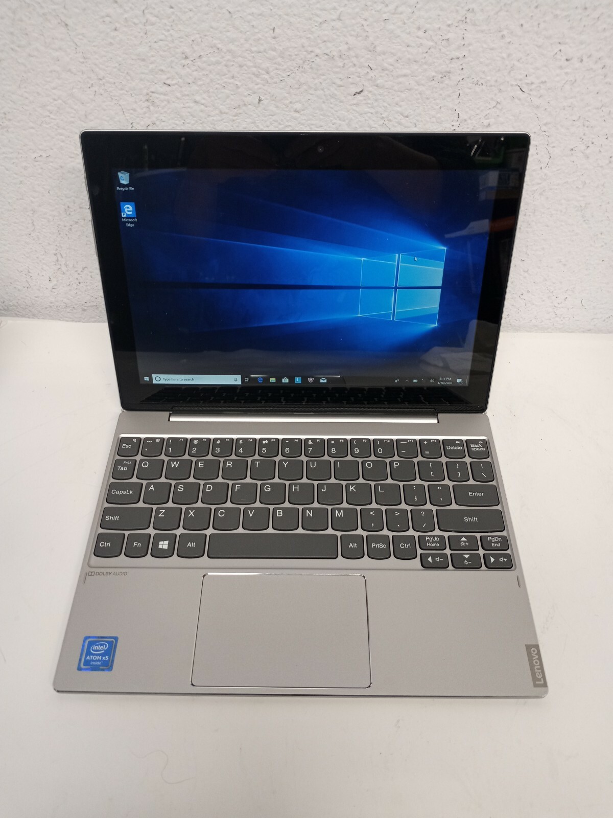 Lenovo Mix 320-10ICR 10.1″ TOUCH ATOM X5 Z8350 1.44GHz 2GB RAM 64GB SSD BT Win10