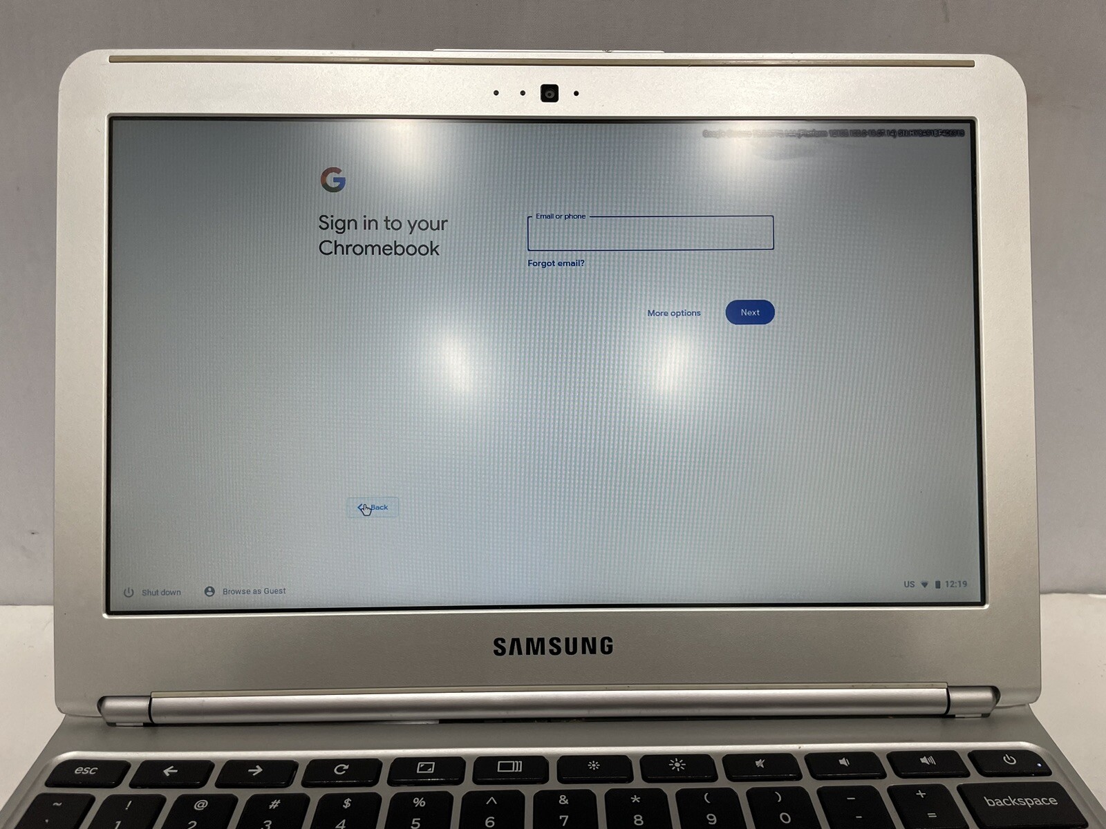 Samsung XE303C12 Chromebook 11.6 1.7GHz 2GB Ram 16GB SSD