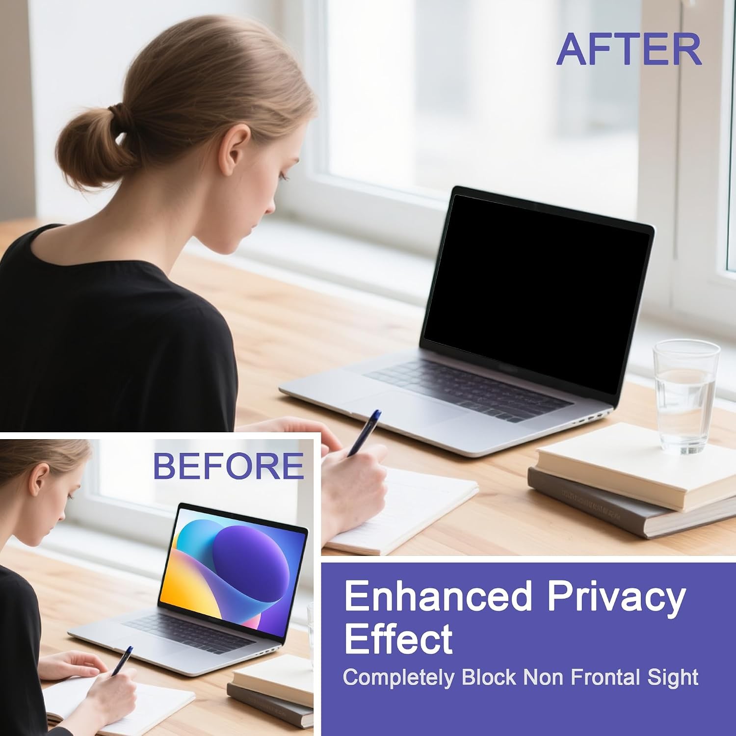 13.6 Inch MacBook Air 360° Privacy Screen Protector (2022-2025, M2, M3, M4)