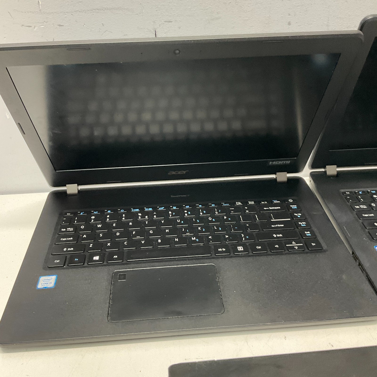 Lot of 3 Acer TravelMate P214-51 14″ Intel Core i5-8250U Laptops FOR PARTS ONLY