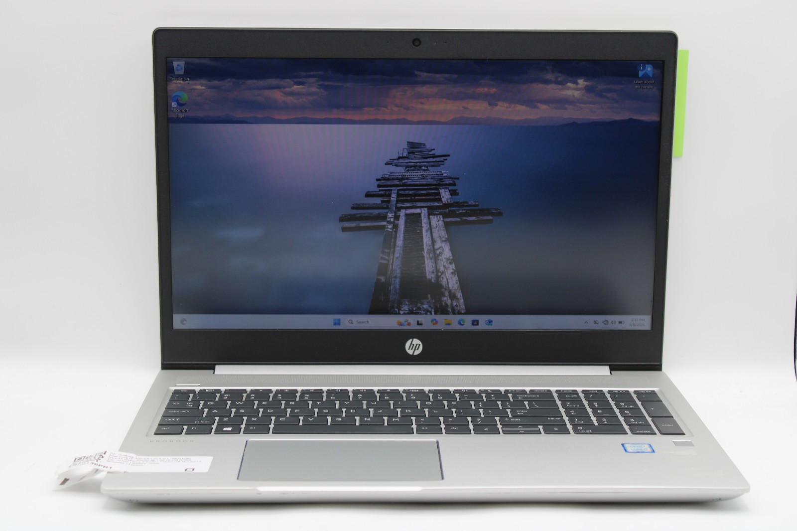 HP ProBook 450 G6 i7-8565U @ 1.8 GHz 8GB RAM 512GB SSD MX130 W11H