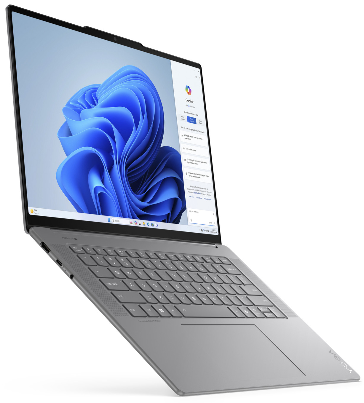 Lenovo Yoga Slim 7 15.3″ 2.8K 120Hz Touch Core Ultra 7 256V 16GB 512GB SSD IRCAM