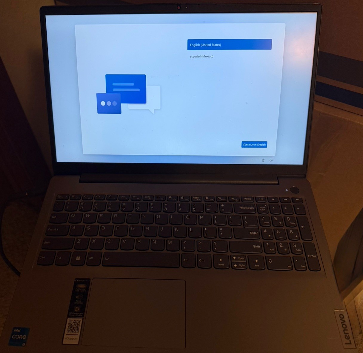 Lenovo IdeaPad 3i 15.6” (256GB SSD Intel Core i3-1115G4 3GHz 8GB RAM) Touch…