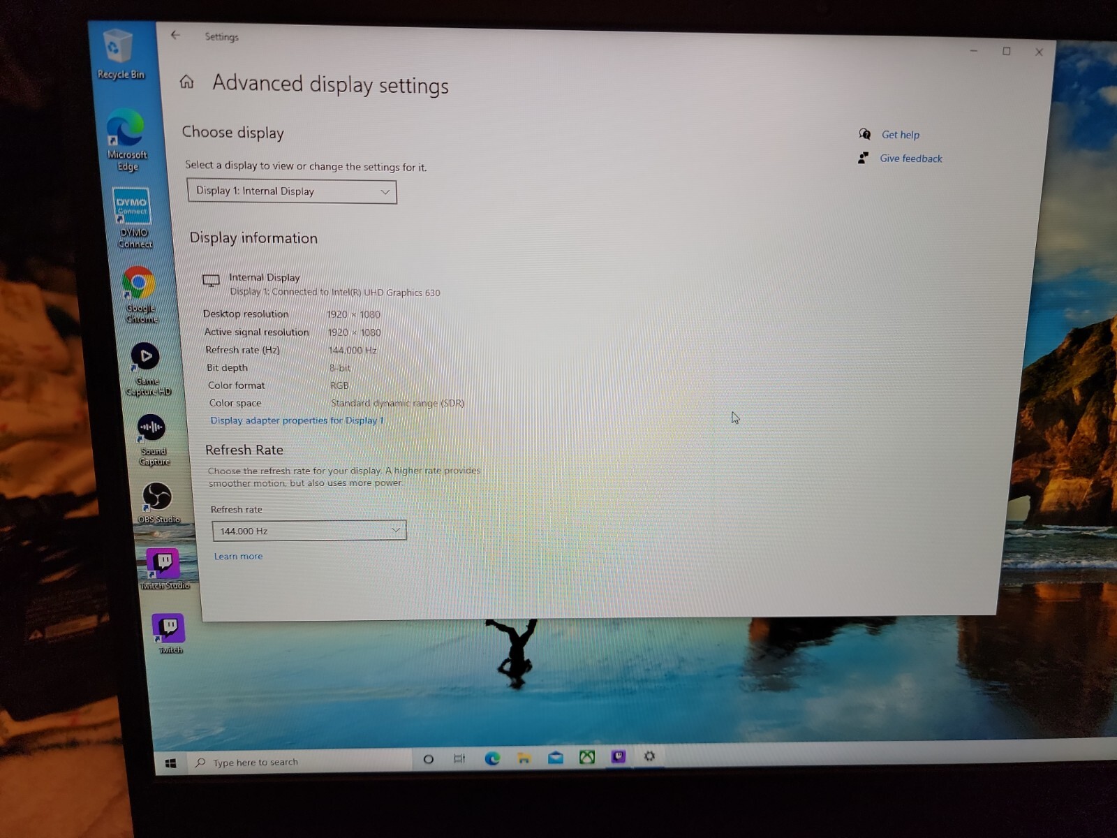 GAMING LAPTOP rtx 2060 i7 9750h 16gb ram. 1.5 tb ssd. Xidax custom