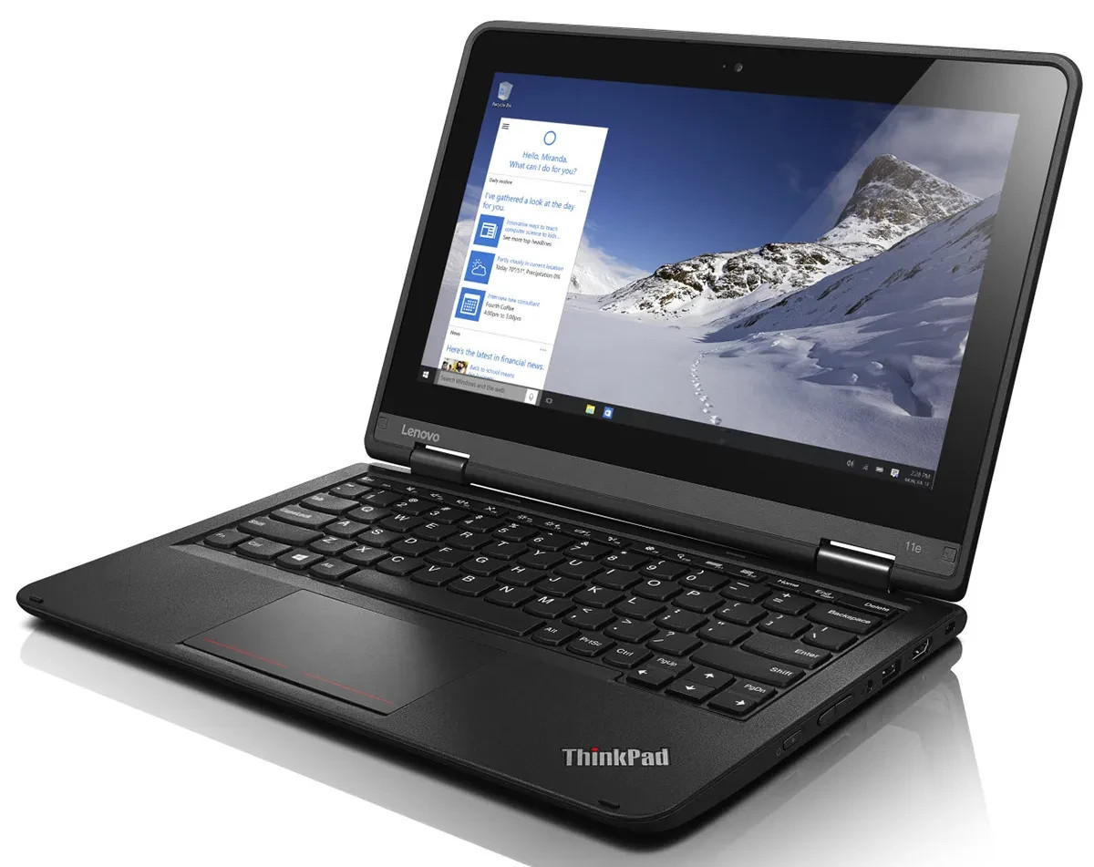 Grade B Lenovo Yoga 11e Chromebook i3 @ 2.3GHz 8GB 128GB Win 10
