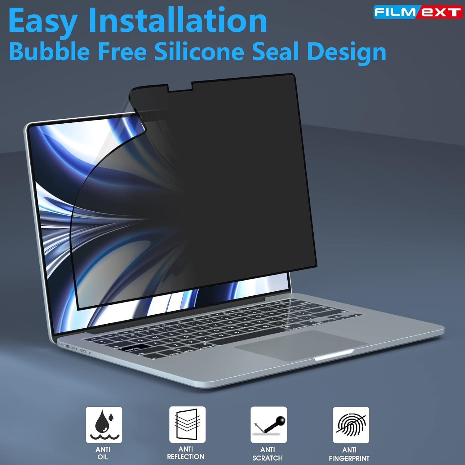 MacBook Air M2 13.6-inch Screen Protector, Privacy Shield, 2022 Release (A2681)