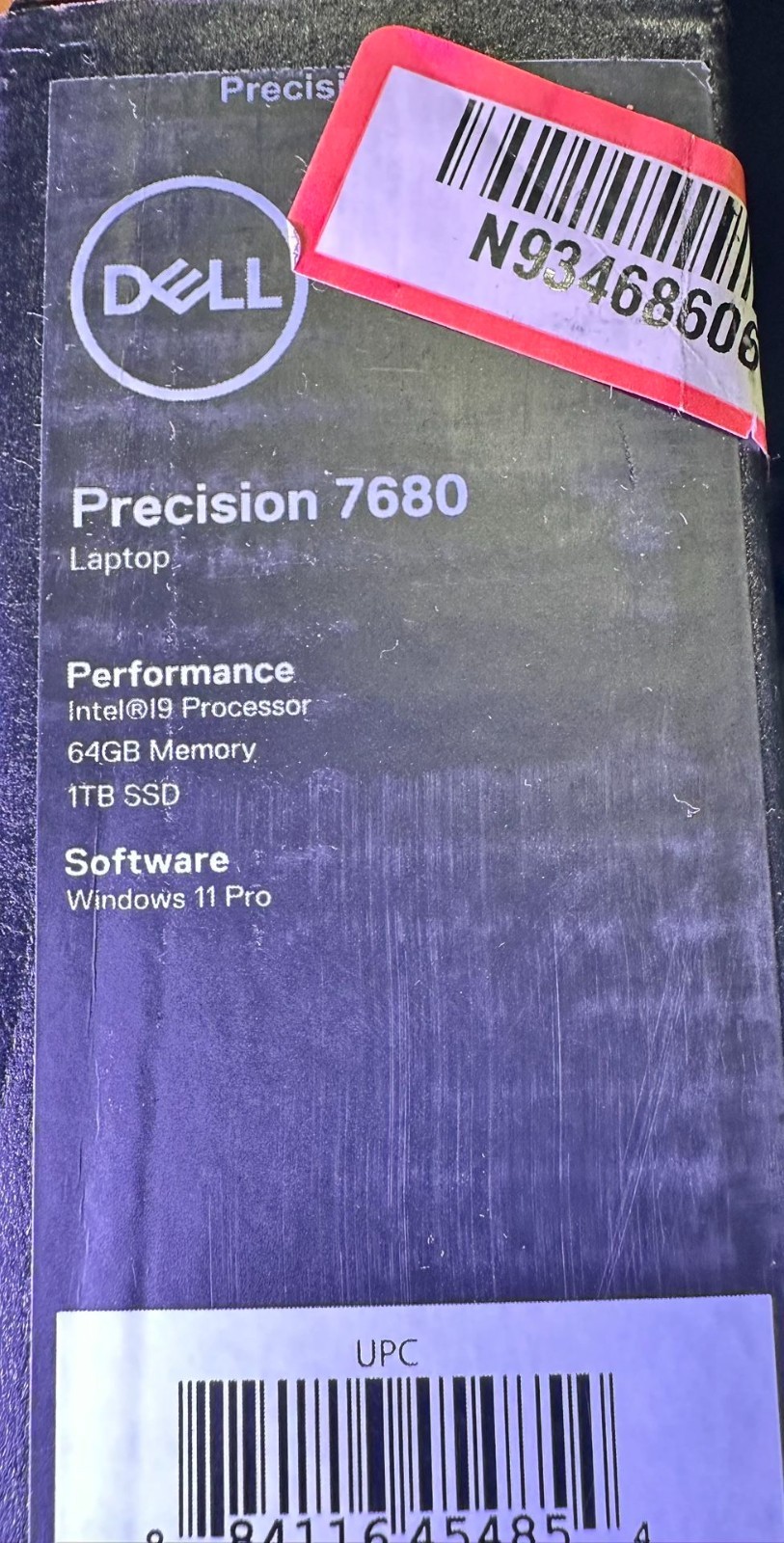 Dell Precision 7680 Mobile Workstation
