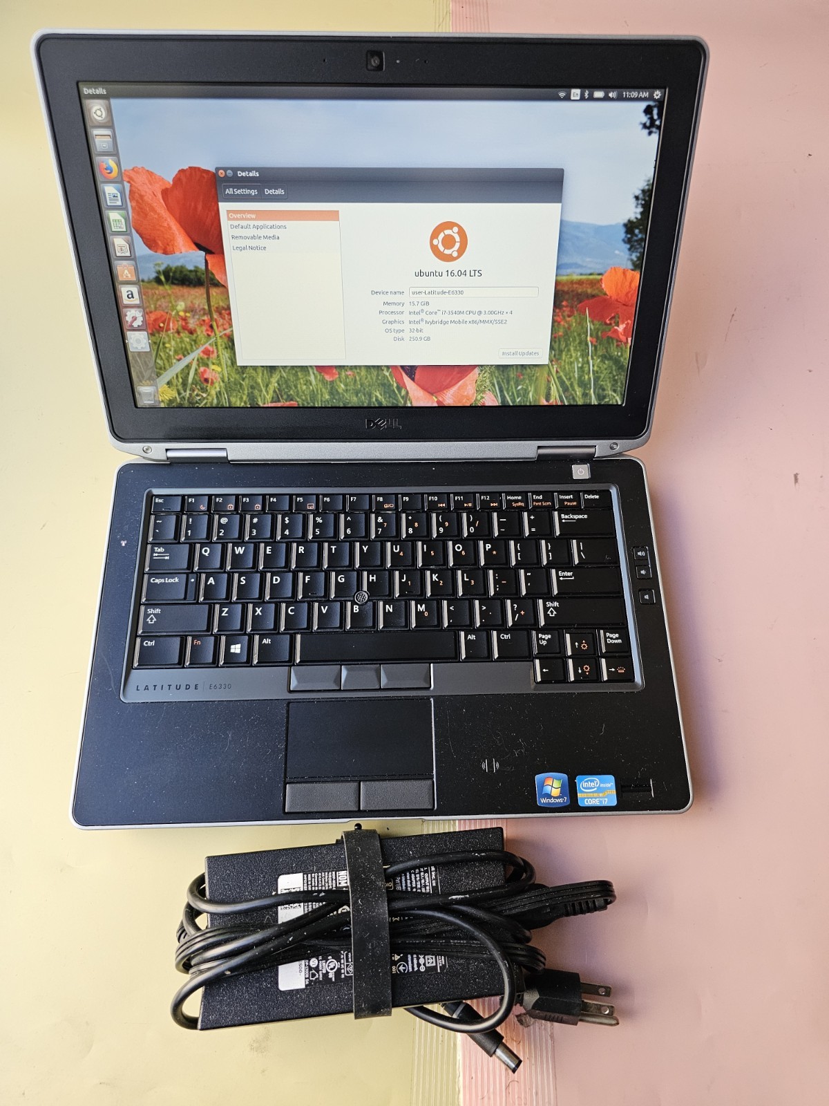 Dell Latitude E6330 Core i7-3540M 16GB RAM 256GB SSD WEBCAM BACKLIT BLUETOOTH