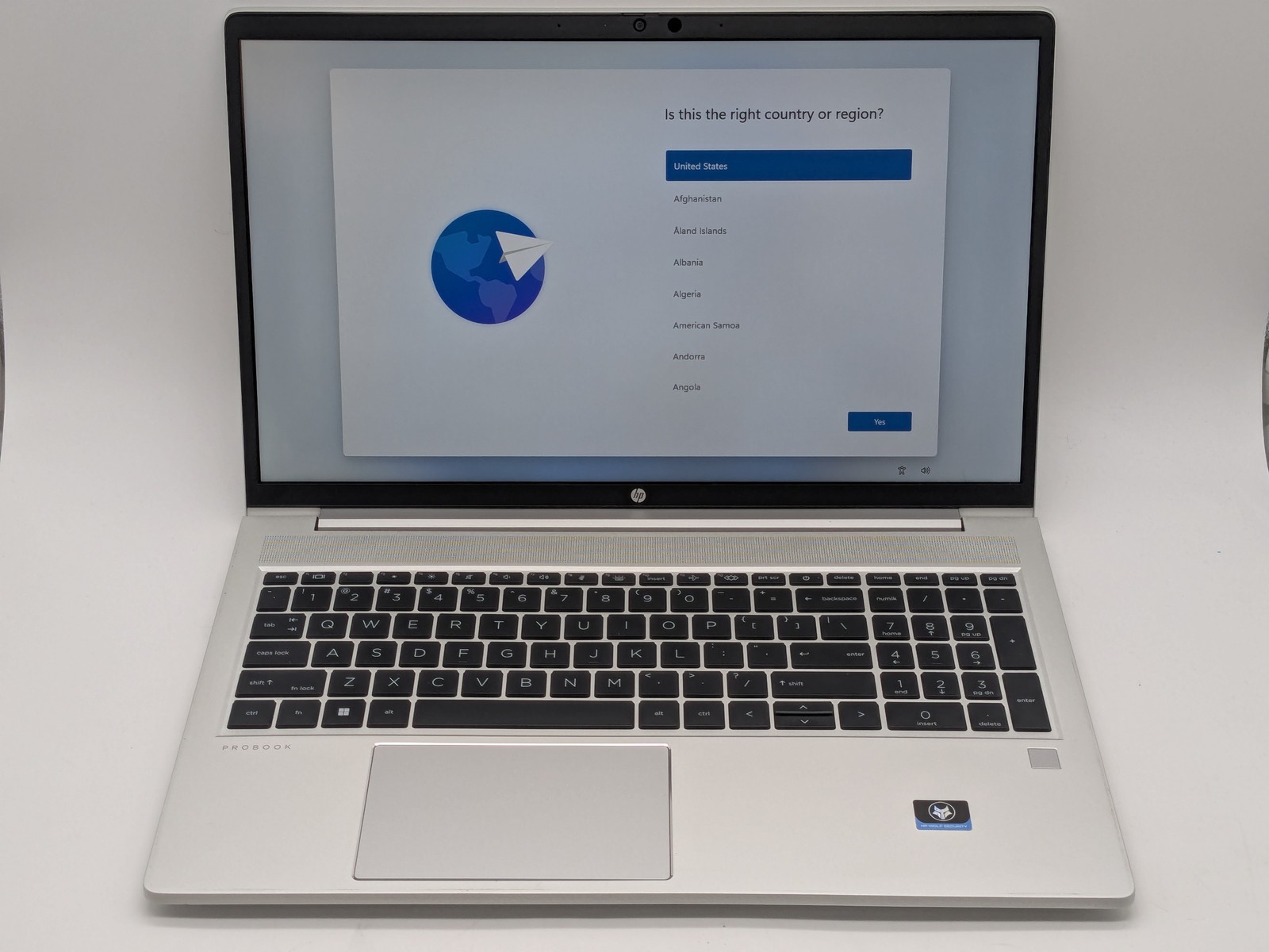HP ProBook 455 G9 15″ FHD RYZEN 7 5825U 512GB 8GB W11P Webcam Backlit IRCam
