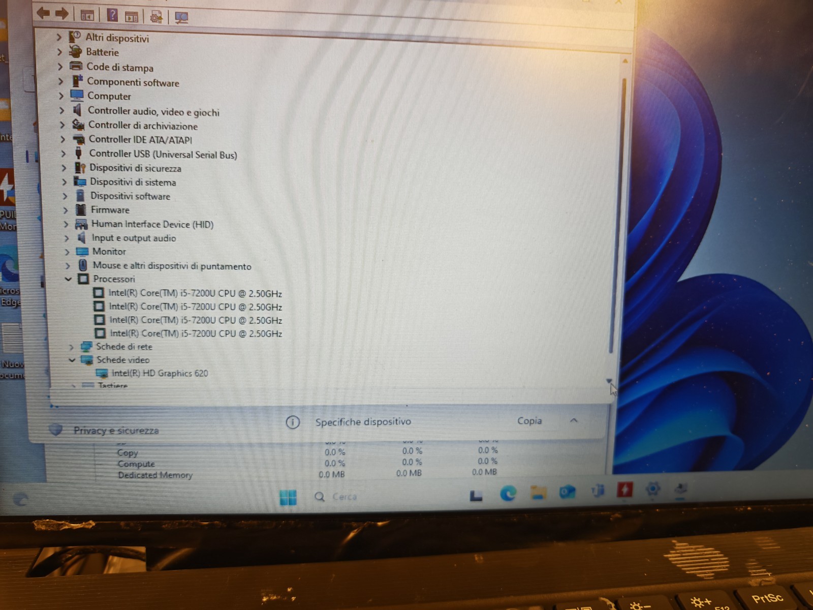 LENOVO V130-15 MOTHERBOARD 448.0DC04.003M INTEL I5-7200U NTEL HD 620 4GB RAM