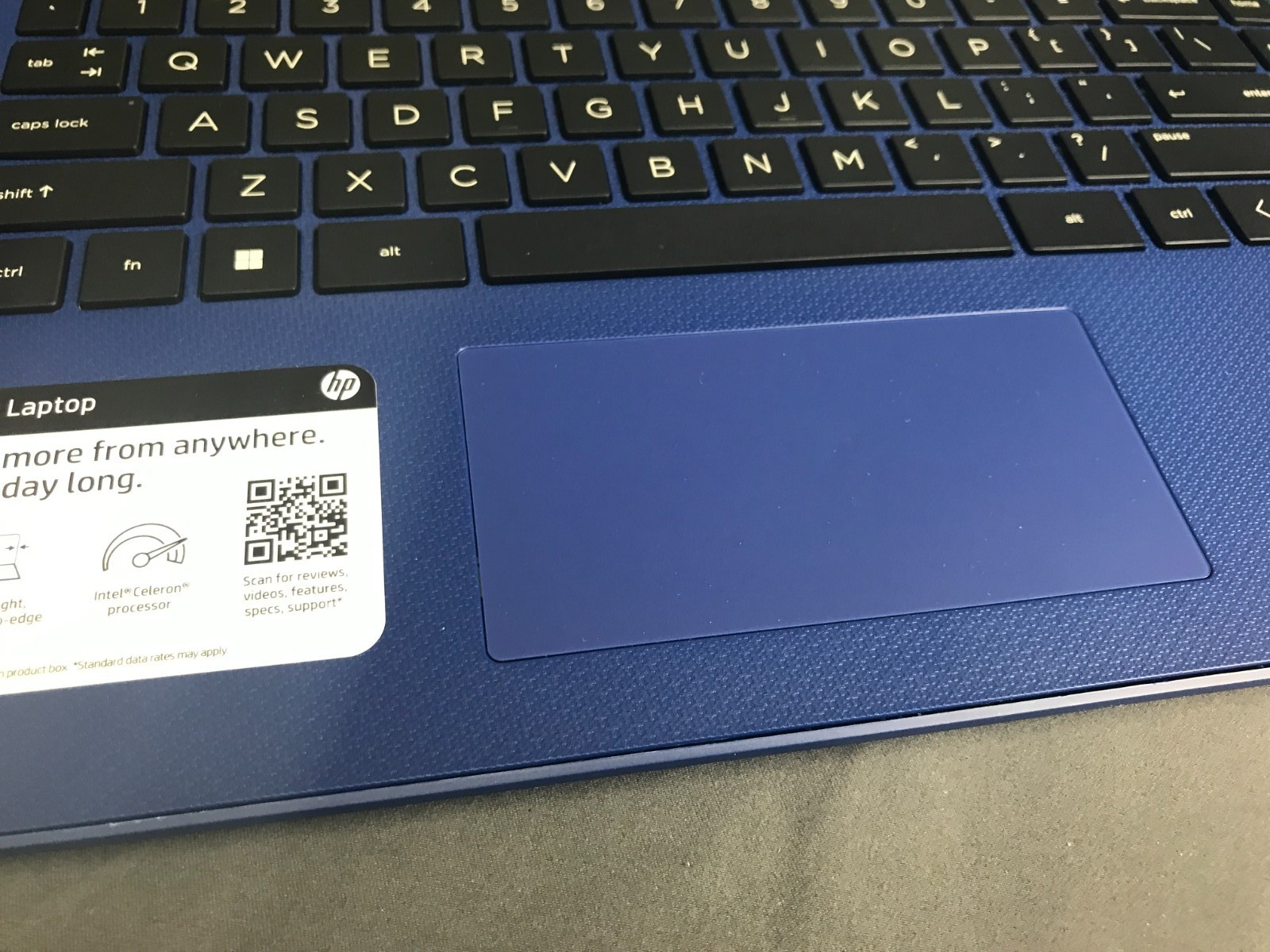 HP 14 Inch Blue Laptop Model: 14-DQ0055DX For Parts