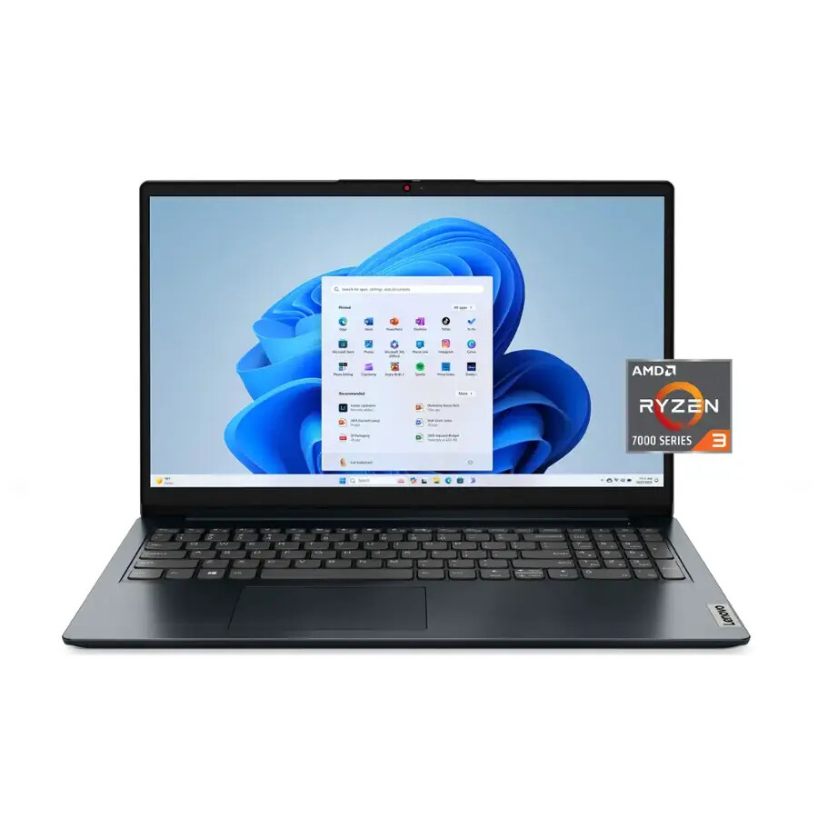 New Lenovo IdeaPad 1 15.6″ FHD Laptop – AMD Ryzen 3, 4GB, 128GB SSD – Abyss Blue